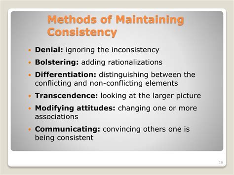 Ppt Attitudes And Consistency Theories Powerpoint Presentation Free