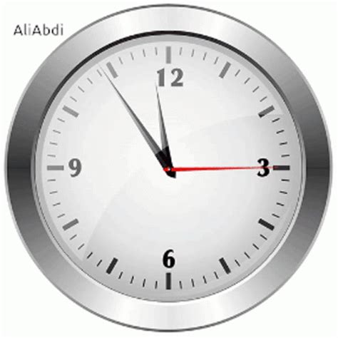 Analog Clock Gif Gifs Tenor