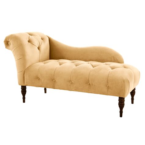 Short Chaise Lounge Acme Furniture Dresden Gold Patina Chaise Lounge