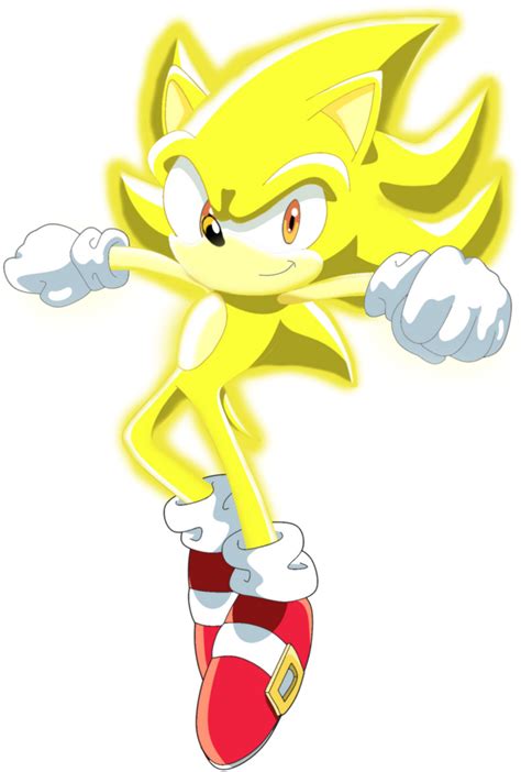 Super Sonic The Hedgehog By Siient Angei On Deviantart