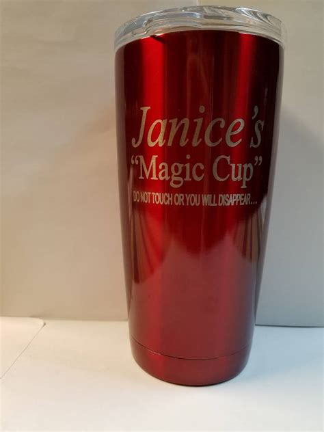 Laser Engraved Insulated Cup 20 Ounce Magic Cup Etsy