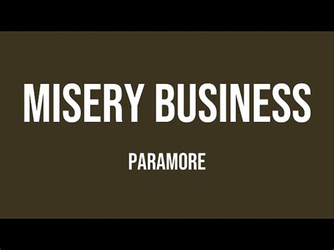 Exploring The Evolution Of Misery Business By Paramore Vents Mind
