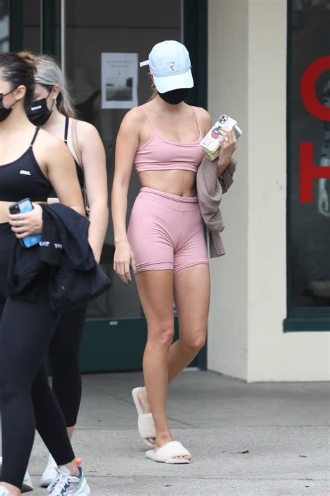 hailey baldwin looks sporty outside a pilates class in west hollywood 43 gotceleb