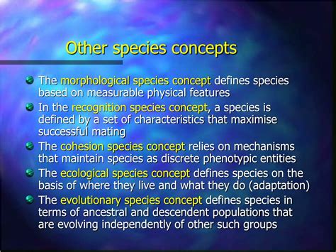 Ppt Species Concepts Powerpoint Presentation Free Download Id688526