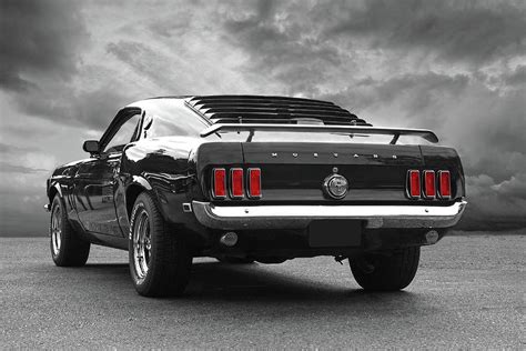 Rear Of The Year 69 Mustang Photograph By Gill Billington Fine Art