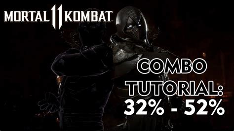 Mortal Kombat 11 Noob Saibot Combo Tutorial 32 52 Youtube