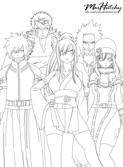 20 Fairy Tail Manga Coloring Pages Harrumg
