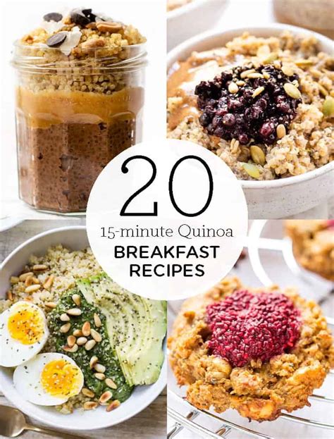 Super Easy 15 Minute Quinoa Breakfast Recipes Simply Quinoa