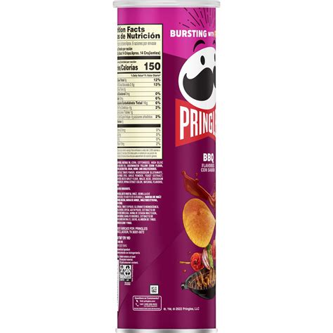 Buy Pringles Potato Crisps Chips Bbq 55 Oz Can Online At Desertcart Uae