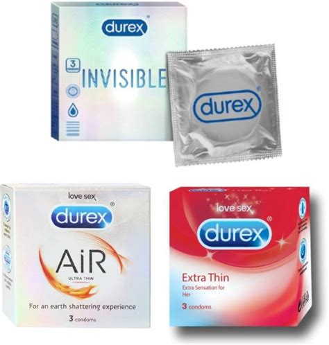 Durex Invisible Air Extra Thin Super Thin Condoms Passionraja