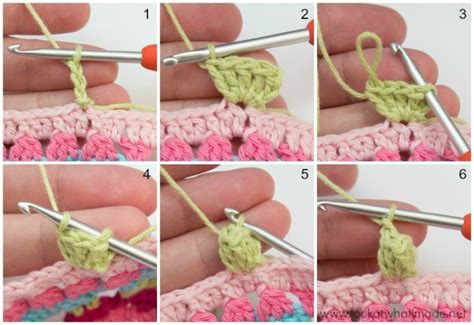 How To Crochet Popcorn Stitch ⋆ Look At What I Made