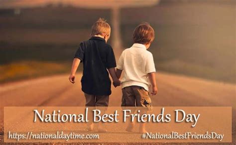National Best Friends Day 2022 Wednesday June 8 National Day Time