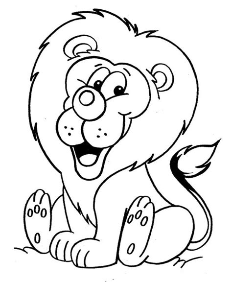 108 Dessins De Coloriage Lion à Imprimer Sur Page 12