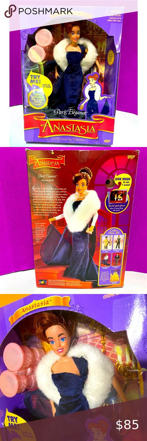 Anastasia Vintage 1997 Paris Elegance Doll Wbox A 20th Century Fox