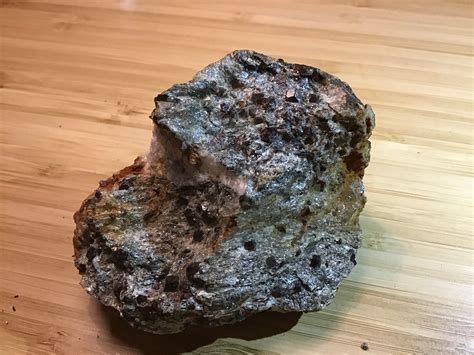 Scottish Garnet Crystals In Mica Schist Rock Beautiful Etsy