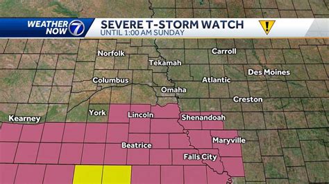 Severe Thunderstorm Watch Issued For Parts Of The Area As Storms Move