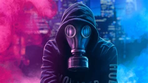 2048x1152 Hoodie Guy Mask Man 4k 2048x1152 Resolution Hd 4k Wallpapers Images Backgrounds