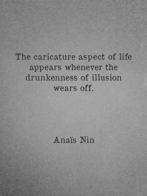 The Caricature Aspect Of Life Appears Whenever The Drunkenness Of