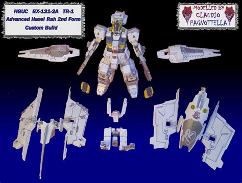 Hguc Rx 121 2a Tr 1 Advanced Hazel Rah 2nd Form Custom Build Modelled