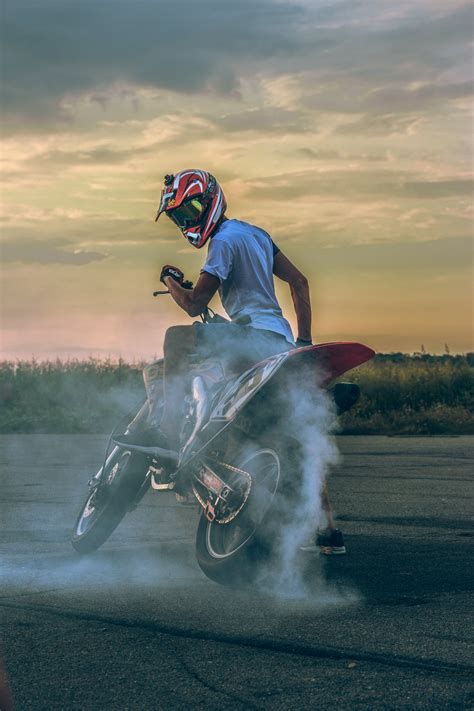 Photo Of Man Riding Motorcycle · Free Stock Photo