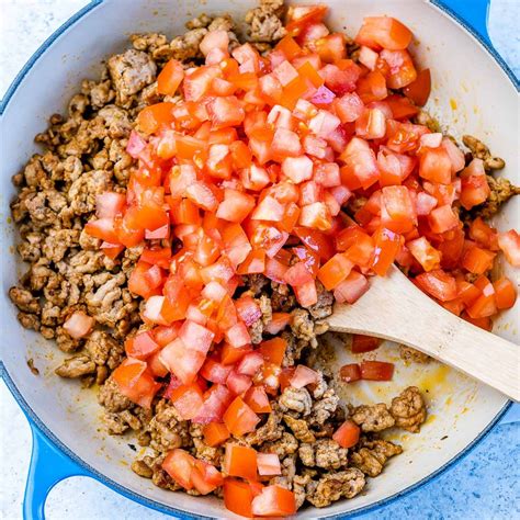 Ground Turkey Bowls With Cauliflower Rice Recipe Clean Food Crush