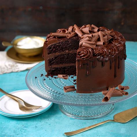 Martha Collisons Divine Chocolate Layer Cake Chocolate Birthday Cake