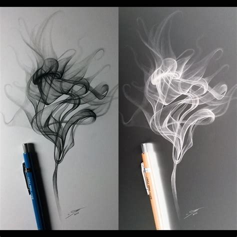Smoke Drawing Study By Lethalchris On Deviantart