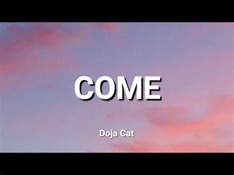 Doja Cat Come Lyrics Acordes Chordify