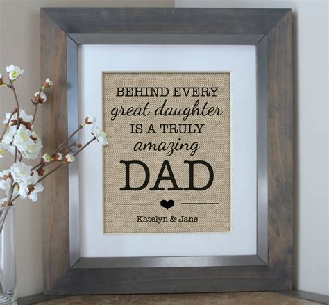 Honor your dad on your wedding day with these unique and creative father of the bride gifts that he'll love. Father of the Bride Gift from Daughter Personalized Gift for