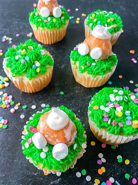 Easter Bunny Cupcakes With Icing Tutorial