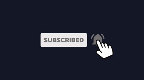 Youtube Subscribe Button Animation After Effects Template Youtube