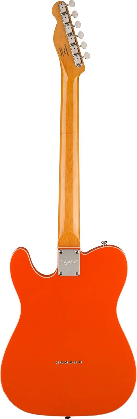 B Stock Squier Fsr Classic Vibe 60s Custom Double Bound Telecaster In Candy Tangerine