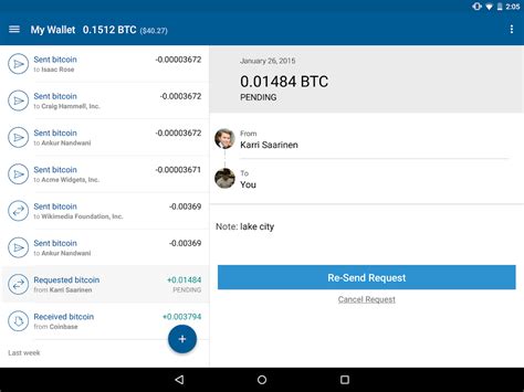You guys may know every feature of it, but you are not done with the beginning, yet. Bitcoin Wallet - Coinbase - screenshot