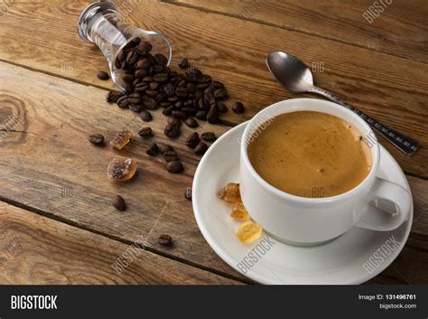 Coffee Grains Cup Image And Photo Free Trial Bigstock