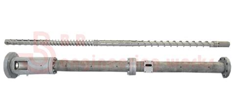 Vented Screw Barrel With Gas Nitriding Process For Extruders Blow