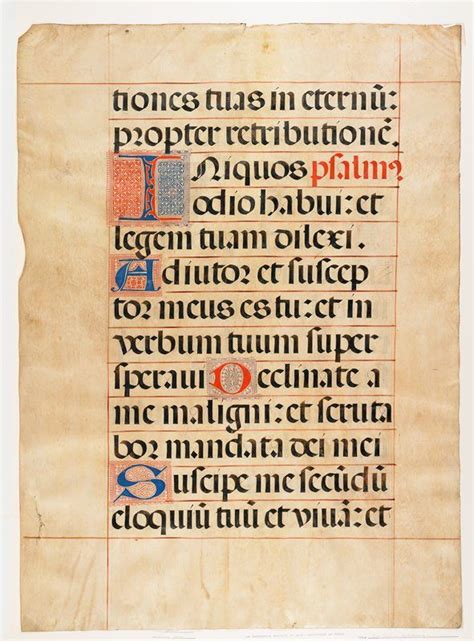 Medieval Illuminated Manuscripts Minneapolis Institute Of Art