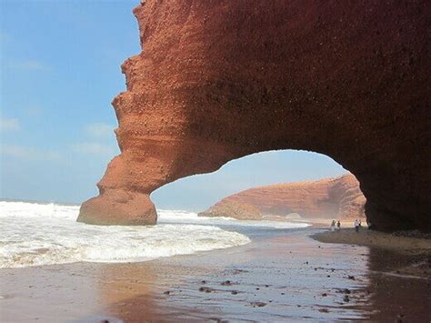 Legzira Beach Tiznit Province Morocco Atlas Obscura