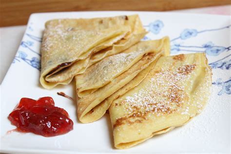 Basic Homemade Crepes Recipe