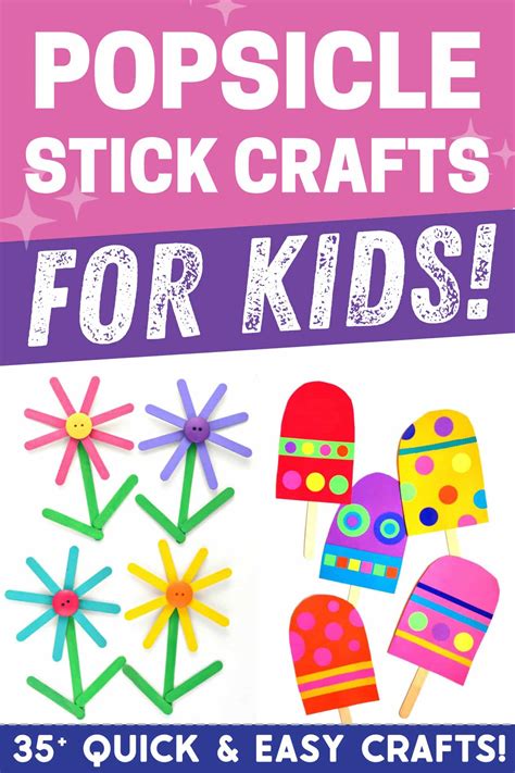 27 Popsicle Stick Crafts For Kids Verityhirah