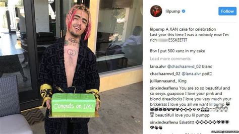 Rapper Lil Pump Says He S Not Taking Xanax In Bbc News
