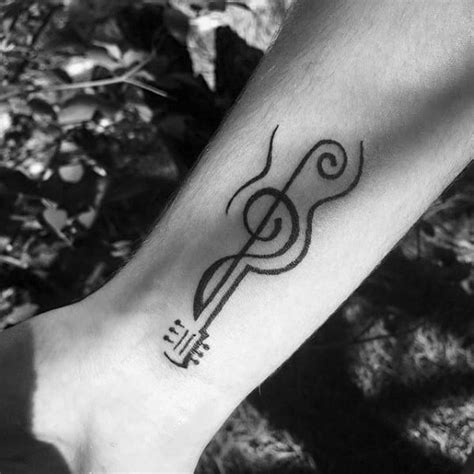 Top 43 Simple Music Tattoos For Men 2021 Inspiration Guide