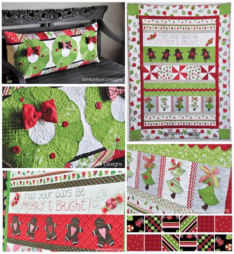 Designer Tidbits Merry And Bright By Kimberbell Designs Kimberbell