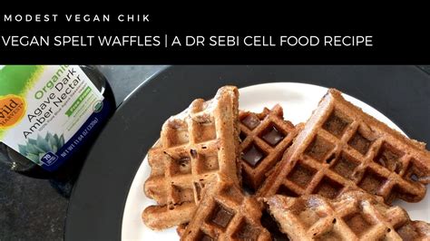 Does this diet really work and is there evidence to support the controversial claims made about its health benefits? Vegan Spelt Waffles | A Dr Sebi Cell Food Recipe ...