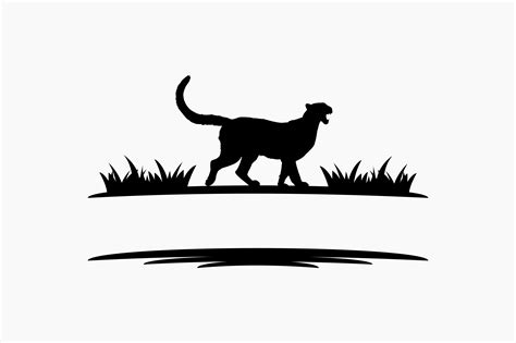 Cougar Monogram Graphic By Berridesign · Creative Fabrica