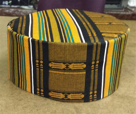 African Kente Hat Kufi 100 Cottonall Sizes Free Shipping