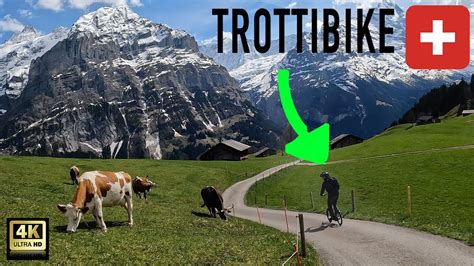 Trottibike Grindelwald First Swiss Alps Switzerland Tourism Video