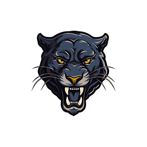 Premium Vector Panther Mascot Logo Design Panther Vector Illustration