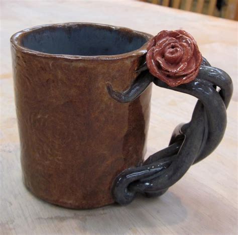 Clay Mugs Mugs Hand Built Pottery