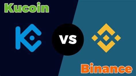 Diferencia Entre Kucoin Y Binance ¿cuál Es Mejor Finance De Demain