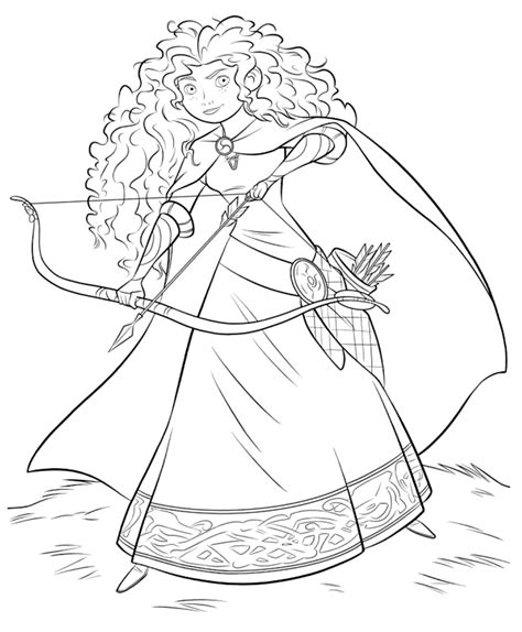 Not sure when coming back. BRAVE MERIDA COLORING PAGES | Princess coloring pages, Disney princess coloring pages, Disney ...